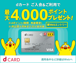 【300×250】株式会社NTTドコモ/dカード
