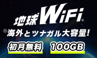 地球WiFI新規契約プロモーション