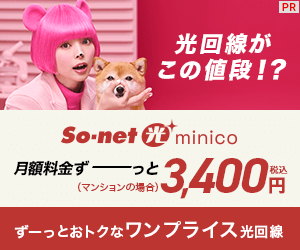 【So-net光】minico