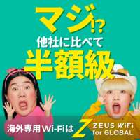 【121×61】海外用WiFi｜ZEUS WiFi for Global